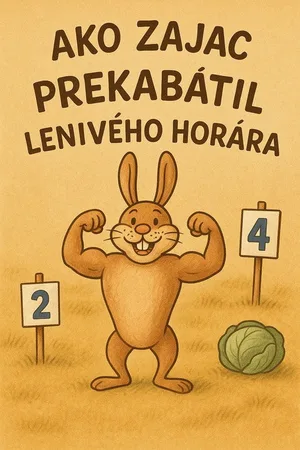 Ako zajac prekabatil leniveho horara poster