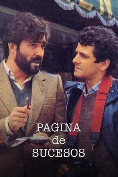 Página de sucesos poster