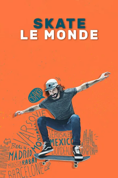 Skate le monde poster