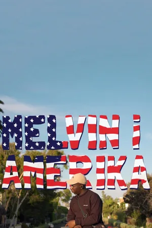 Melvin i Amerika poster
