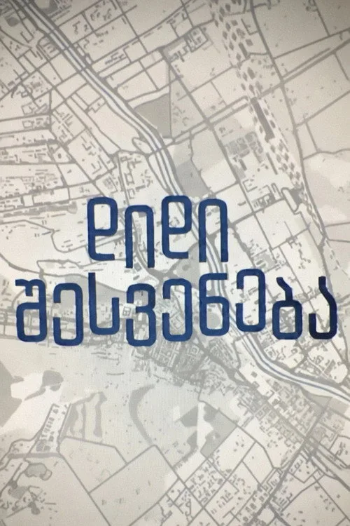 Didi shesveneba poster