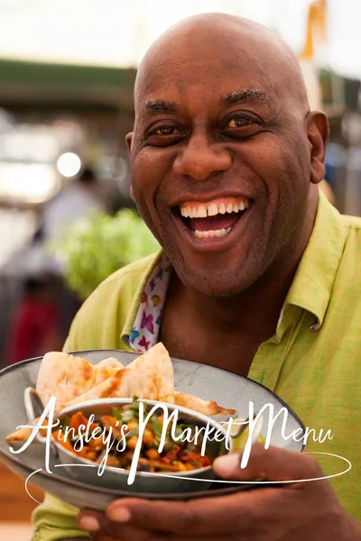 Ainsley's Market Menu poster