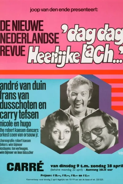 Dag dag heerlijke lach poster