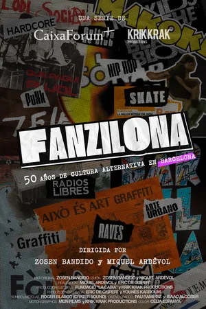 FANZILONA, 50 years of alternative culture in Barcelona poster