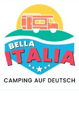 Beautiful Italy: Camping in German poster