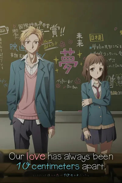 Our Love Has Always Been 10 Centimeters Apart poster