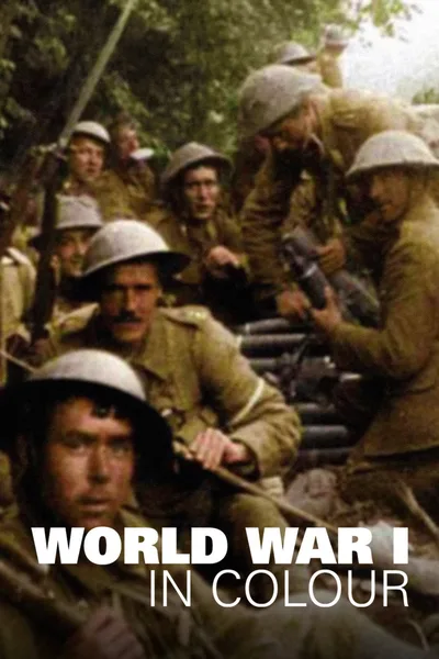 World War I in Colour poster