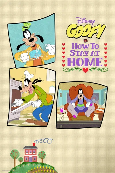Goofy in How to Stay at Home poster