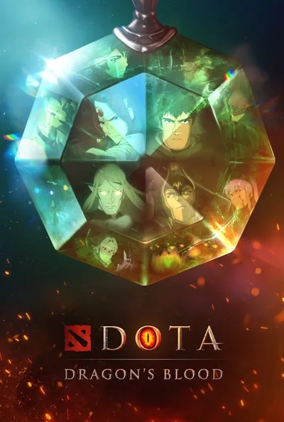 Dota: Dragon's Blood poster