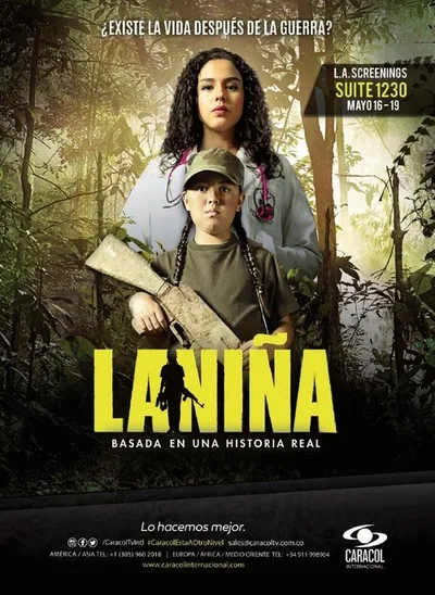 La niña poster
