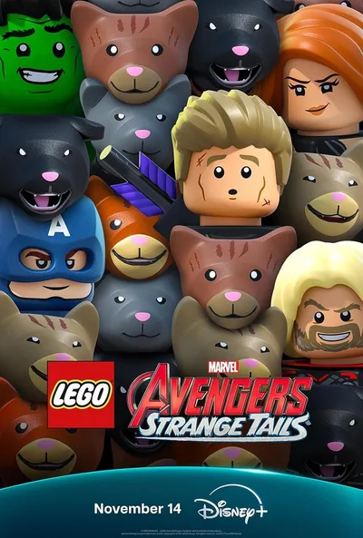 Lego Marvel Avengers: Strange Tails poster