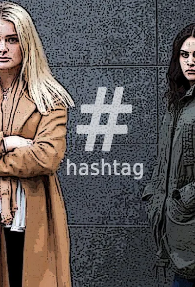 Hashtag poster