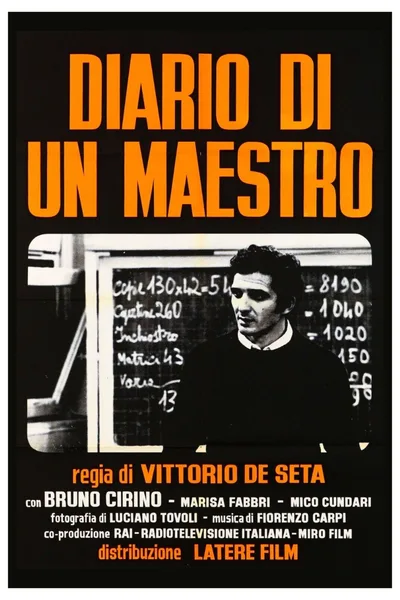 Diario di un maestro poster
