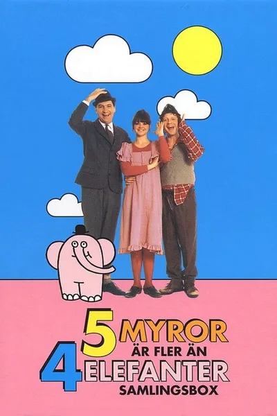 Fem myror är fler än fyra elefanter poster