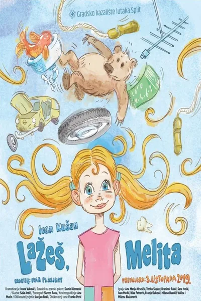 You're Lying, Melita poster