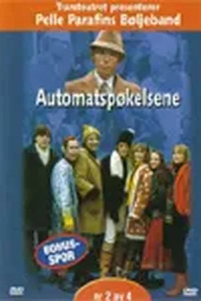 Pelle Parafins Bøljeband og automatspøkelsene poster