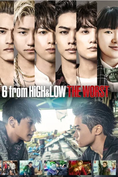 6 from High & Low: The Worst poster