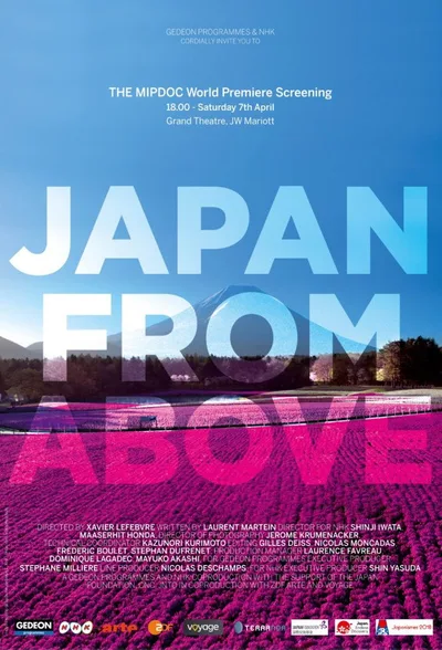 JAPAN FROM ABOVE poster