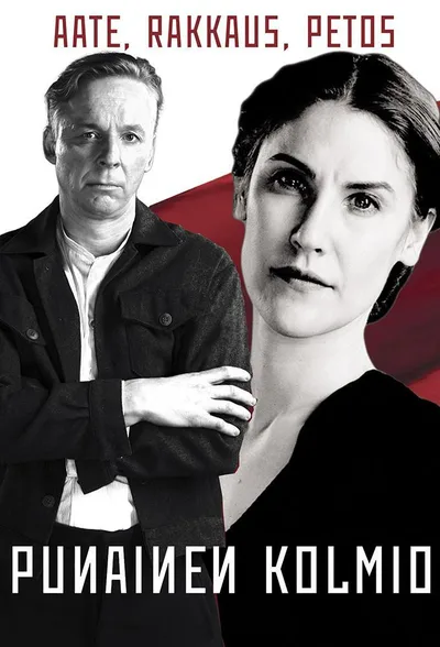 Punainen kolmio poster