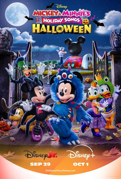 Mickey & Minnie's Holiday Songs: Halloween poster