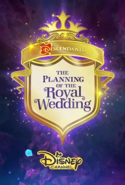 Mal and Ben's Royal Wedding poster