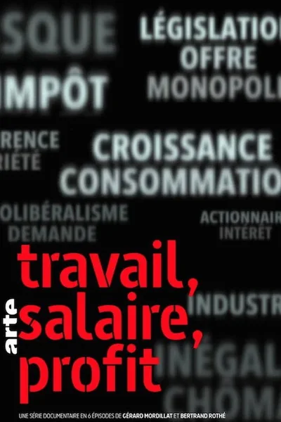 Travail, salaire, profit poster