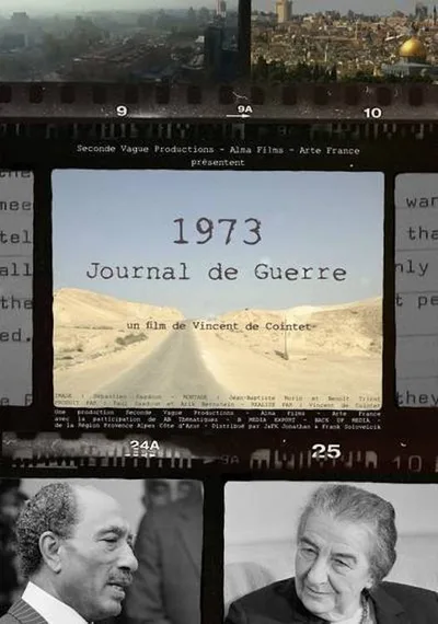 1973, journal de guerre poster
