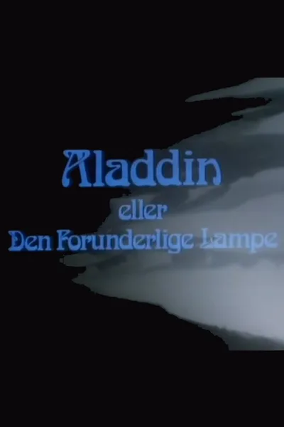 Aladdin eller den forunderlige lampe poster
