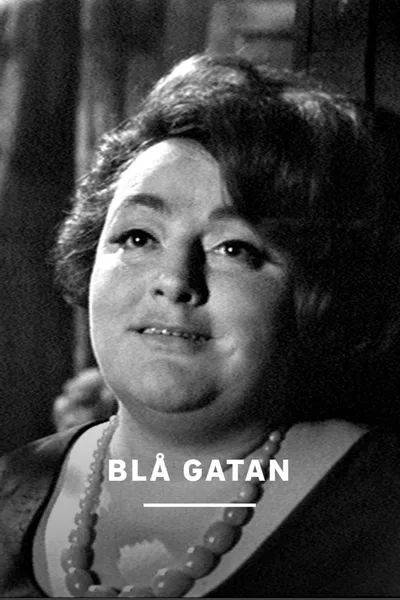Blå gatan poster