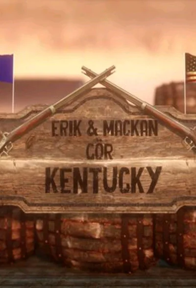 Erik och Mackan gör Kentucky poster