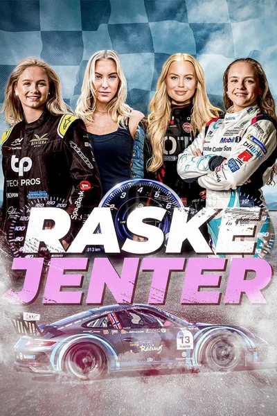 Raske jenter poster