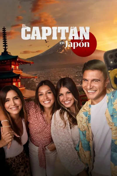 El capitán en Japón poster