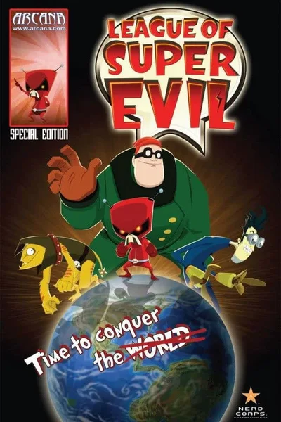 The League of Super Evil poster