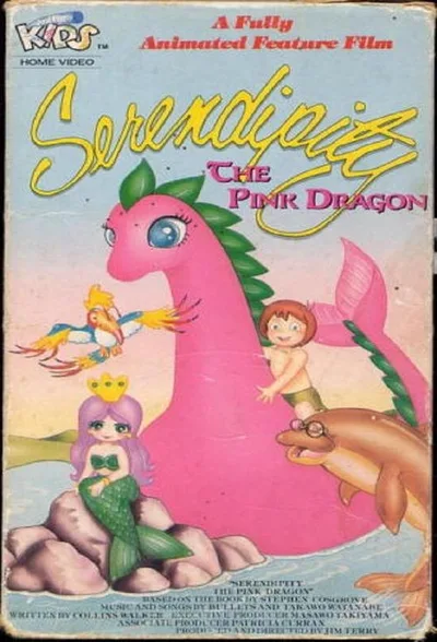 Serendipity the Pink Dragon poster