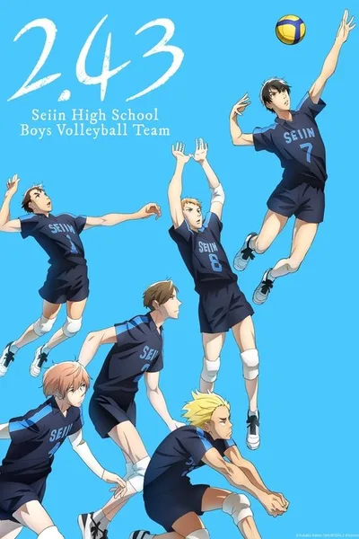 2.43 Seiin Koukou Danshi Volley Bu poster