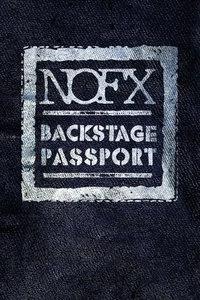 NOFX Backstage Passport poster