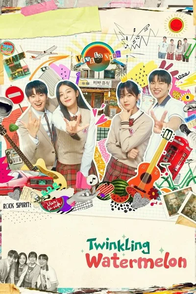 Twinkling Watermelon poster