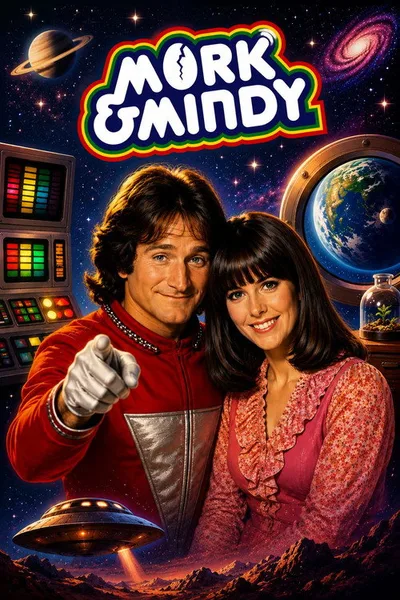 Mork & Mindy poster