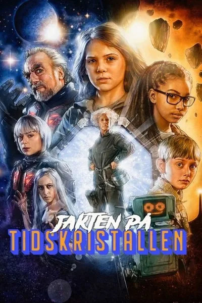 Jakten på tidskristallen poster