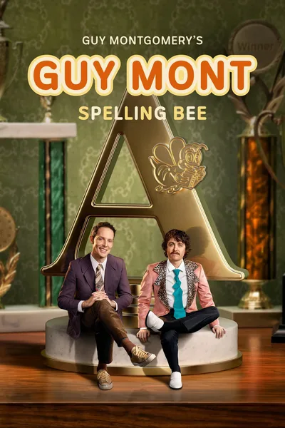 Guy Montgomery's Guy Mont-Spelling Bee poster