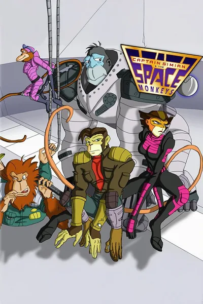 Captain Simian & The Space Monkeys poster
