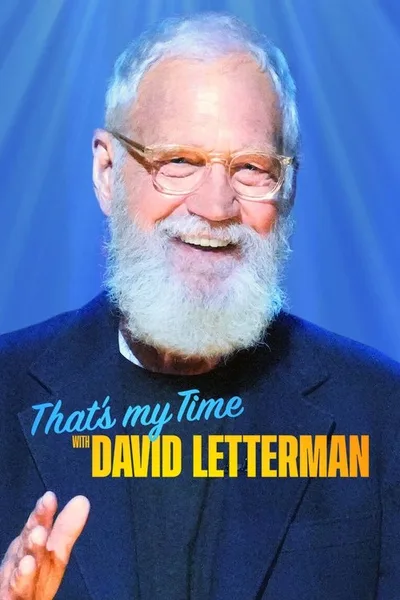 That's My Time with David Letterman poster