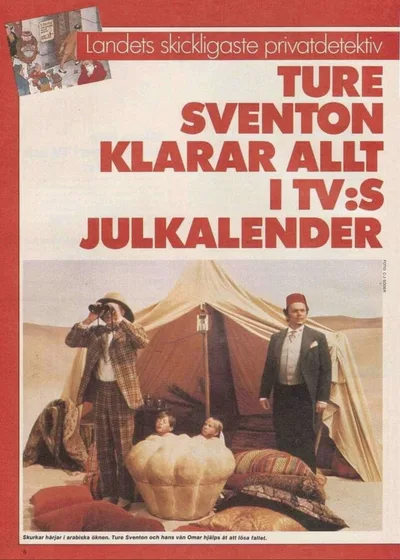 T. Sventon praktiserande privatdetektiv poster