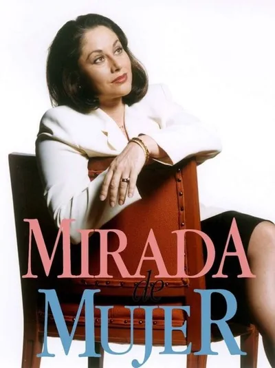 Mirada de mujer poster