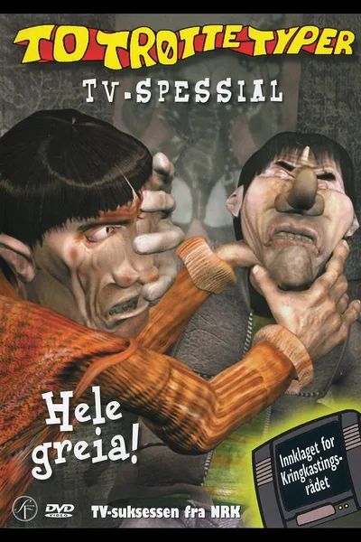 To Trøtte Typer poster