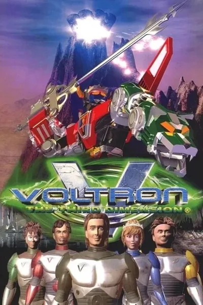 Voltron: The Third Dimension poster