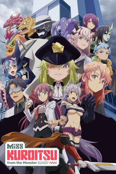 Miss Kuroitsu from the Monster Development Department poster