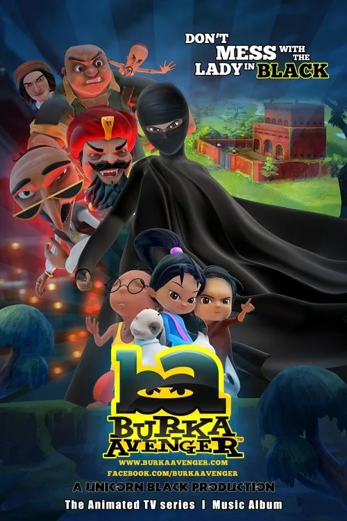 Burka Avenger poster