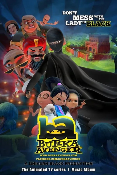 Burka Avenger poster