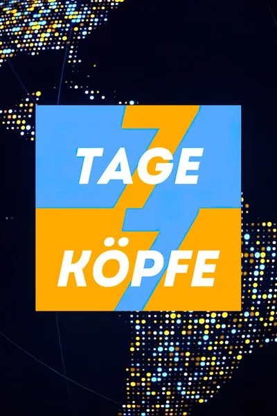 Sieben Tage, sieben Köpfe poster